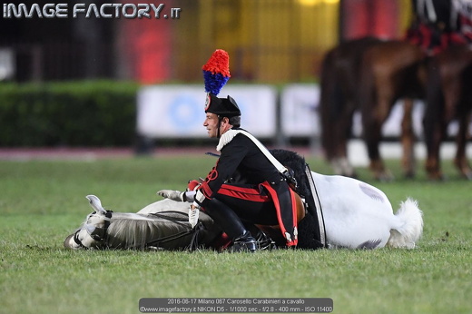 2016-06-17 Milano 067 Carosello Carabinieri a cavallo